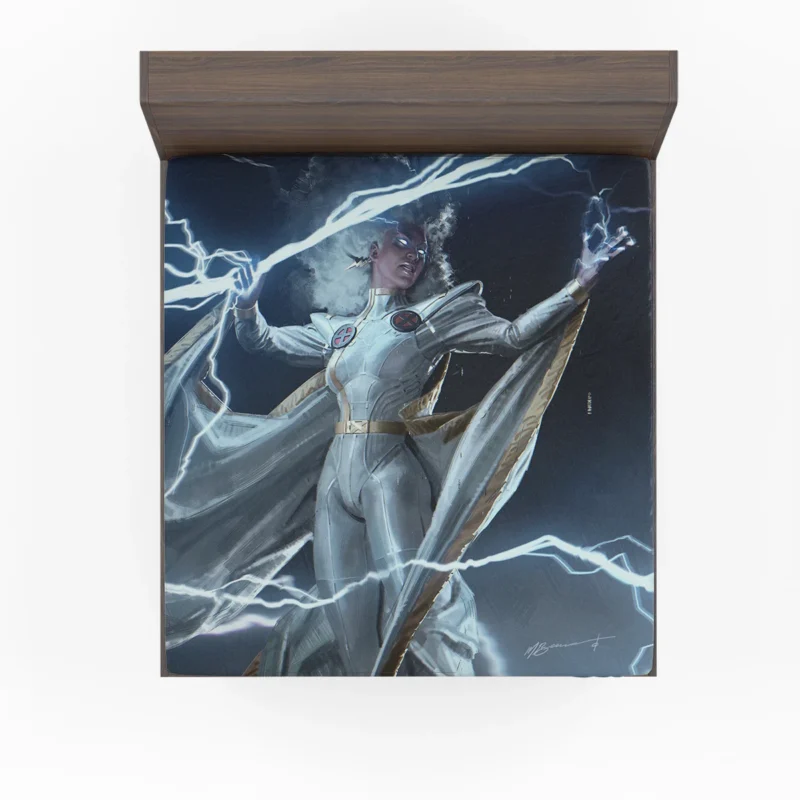 X-Men Comics: Storm Electrifying Adventures Fitted Sheet