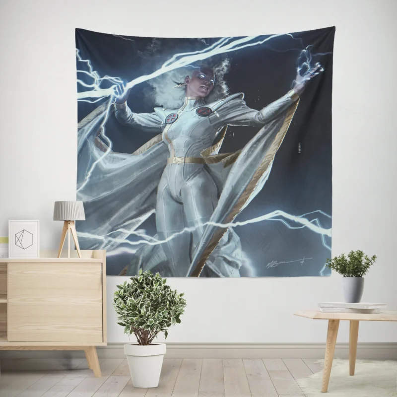 X-Men Comics: Storm Electrifying Adventures  Wall Tapestry
