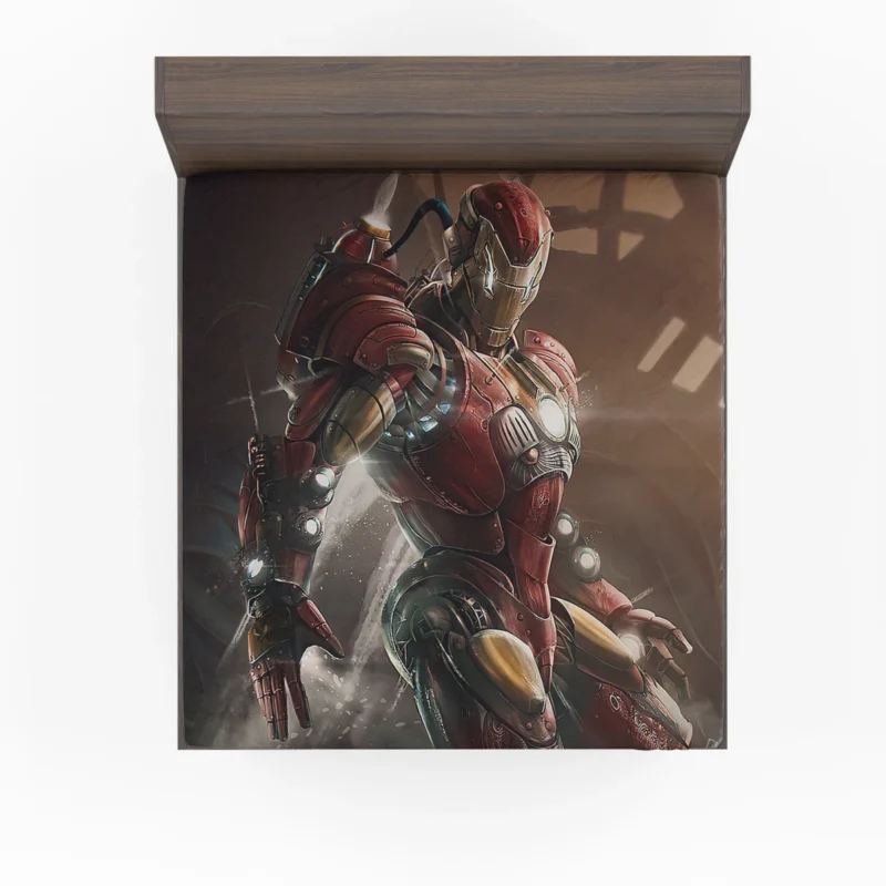 X-Men Superior Iron Man Fitted Sheet
