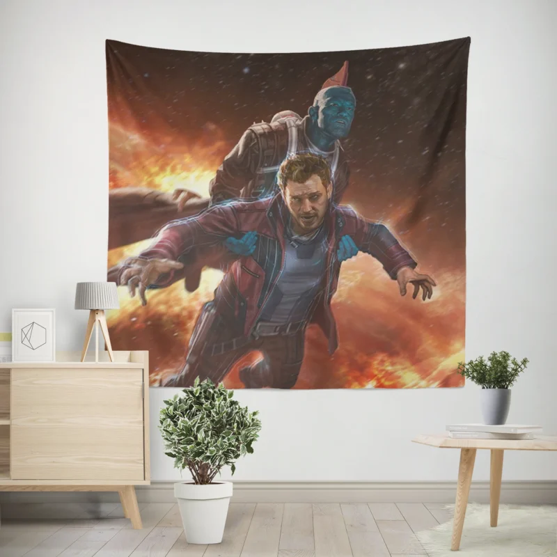 Yondu Heroic Moment in Guardians of the Galaxy Vol. 2  Wall Tapestry