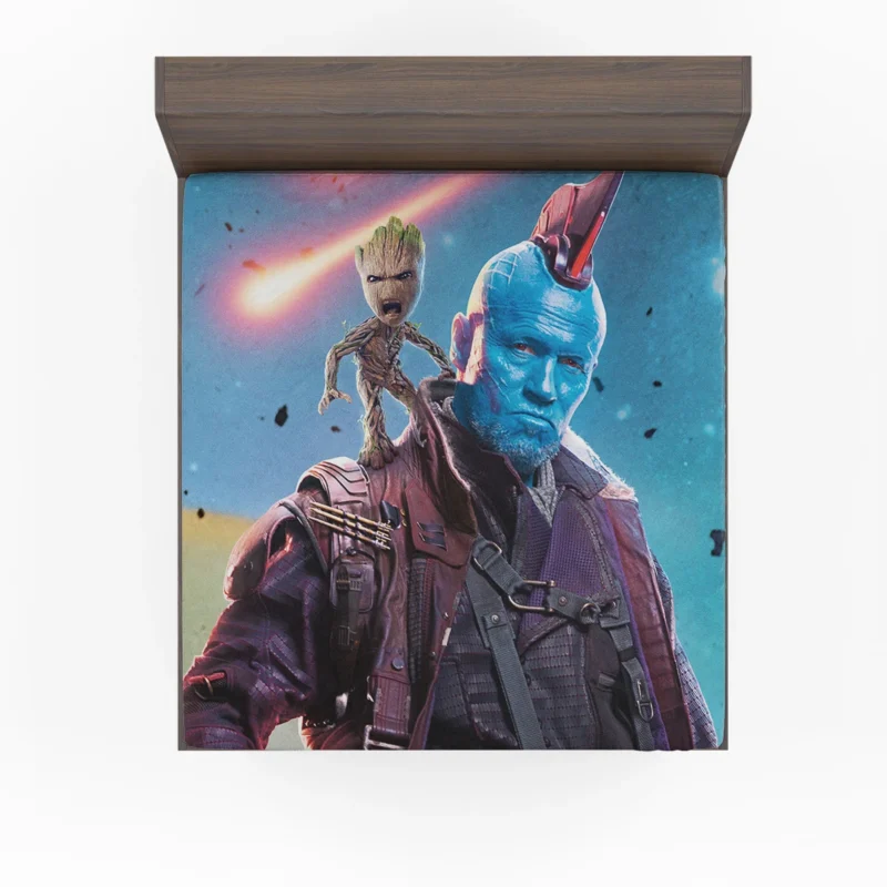Yondu and Groot: Guardians of the Galaxy Vol. 2 Duo Fitted Sheet