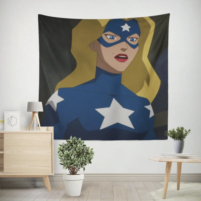 Young Justice: Stargirl Joins the Team  Wall Tapestry
