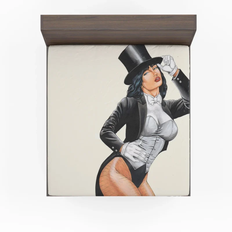 Zatanna Comics: The Magical Mistress of DC Fitted Sheet