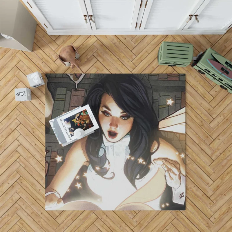 Zatanna Wallpaper: A Mystical DC Heroine Floor Rug