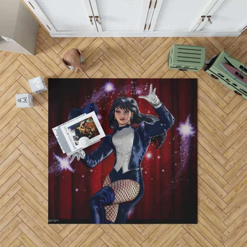 Zatanna in DC Universe Online: Master of Magic Floor Rug