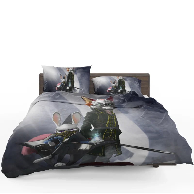 Zootopia Crossover: Judy Hopps and Nick Wilde Bedding Set