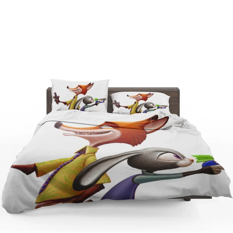 Zootopia: Join Judy Hopps and Nick Wilde Bedding Set