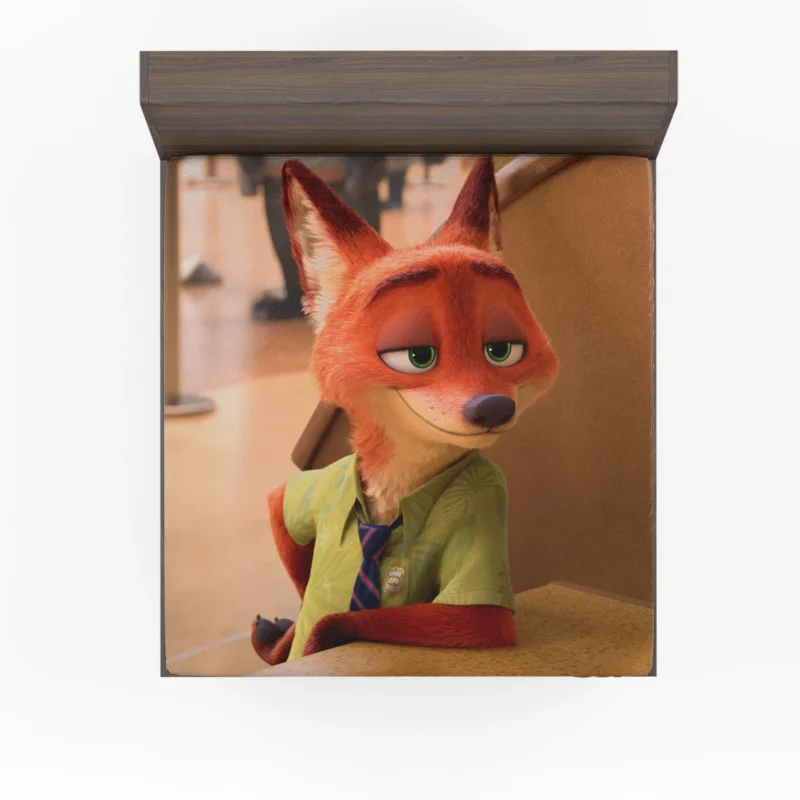 Zootopia: Nick Wilde Witty Adventures Fitted Sheet