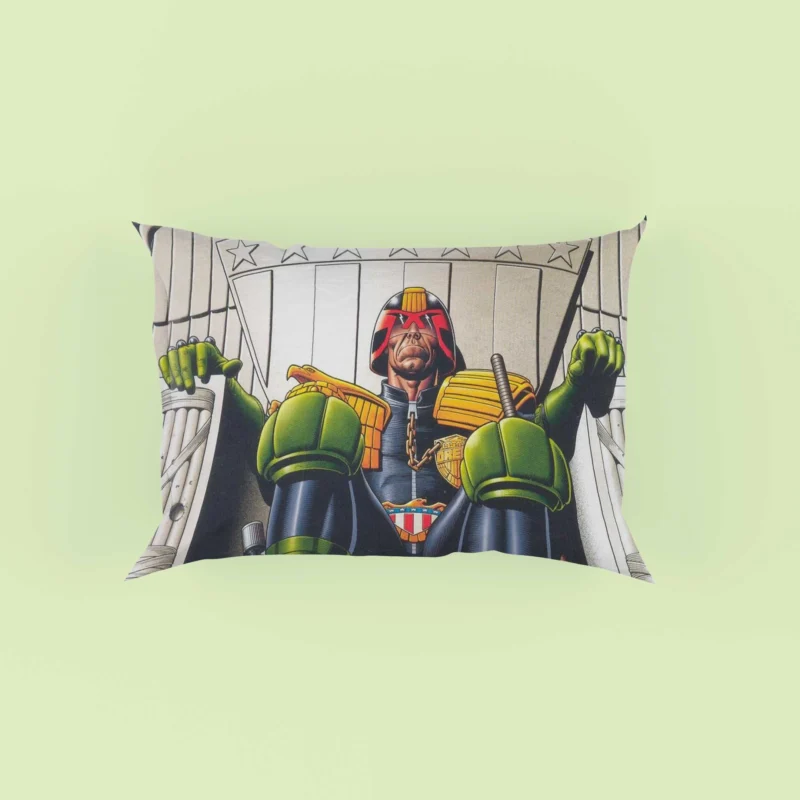 Unveiling the Epic Universe of 2000 AD Comics Pillow Case