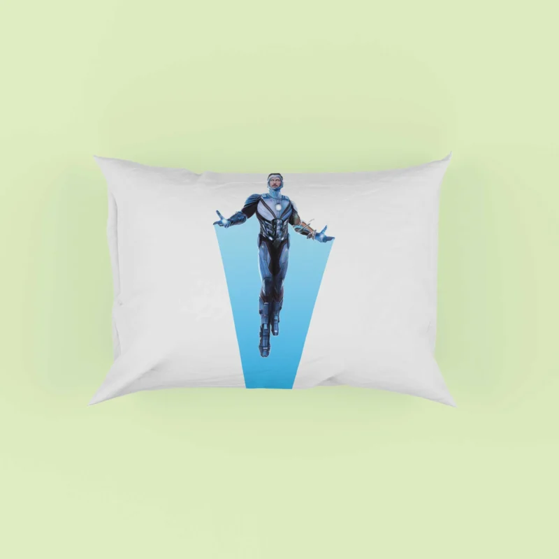 AI Art: The Iron Man Comics Pillow Case