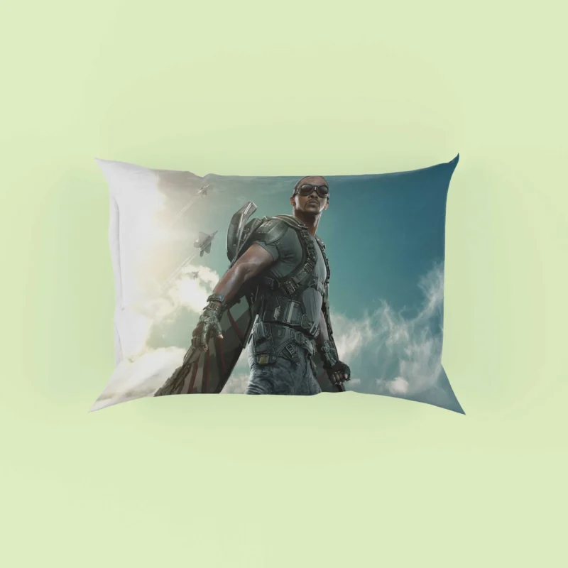 Anthony Mackie Iconic Role as Falcon Pillow Case