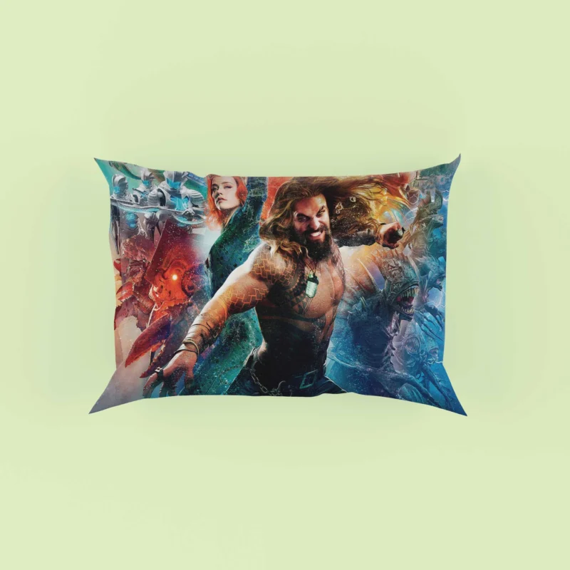 Aquaman Movie: Discover Mera Role Pillow Case