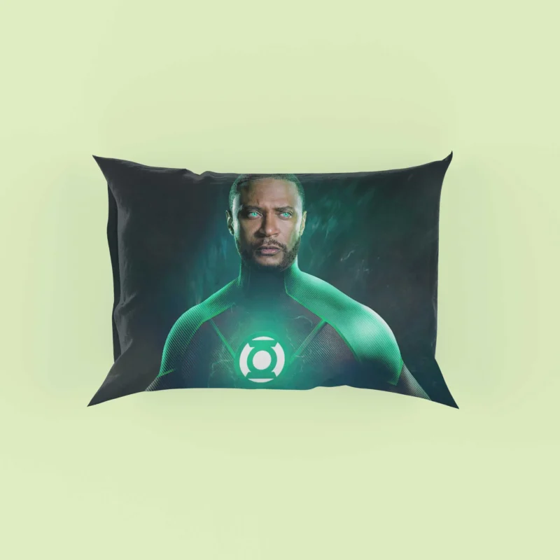Arrow Crossover: John Diggle and Green Lantern Pillow Case