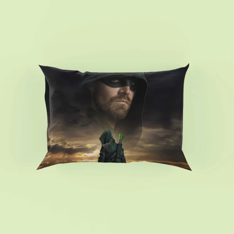 Arrow TV Show: The Journey of Green Arrow Pillow Case