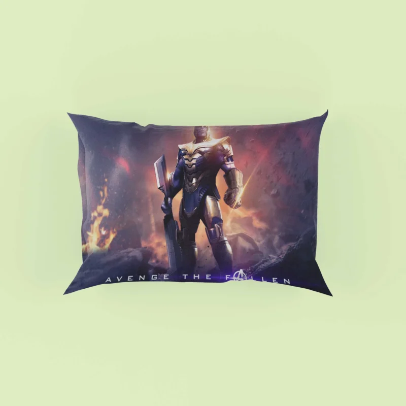 Avengers Endgame: Thanos and the Infinity Gauntlet Pillow Case