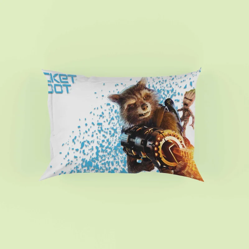 Avengers: Infinity War - Rocket Raccoon and Groot Pillow Case