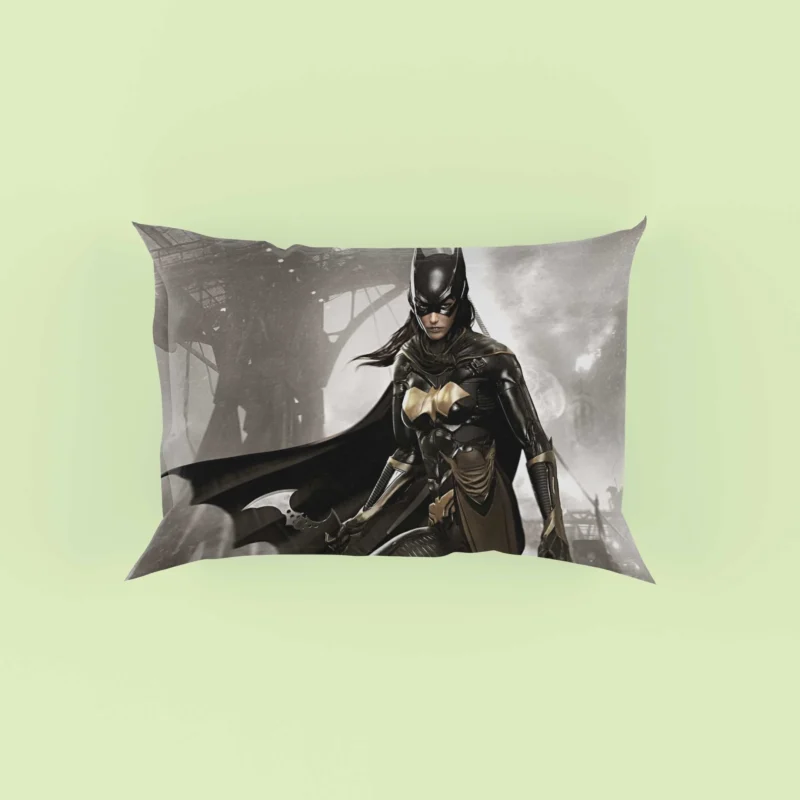 Batgirl in Batman: Arkham Knight Video Game Pillow Case