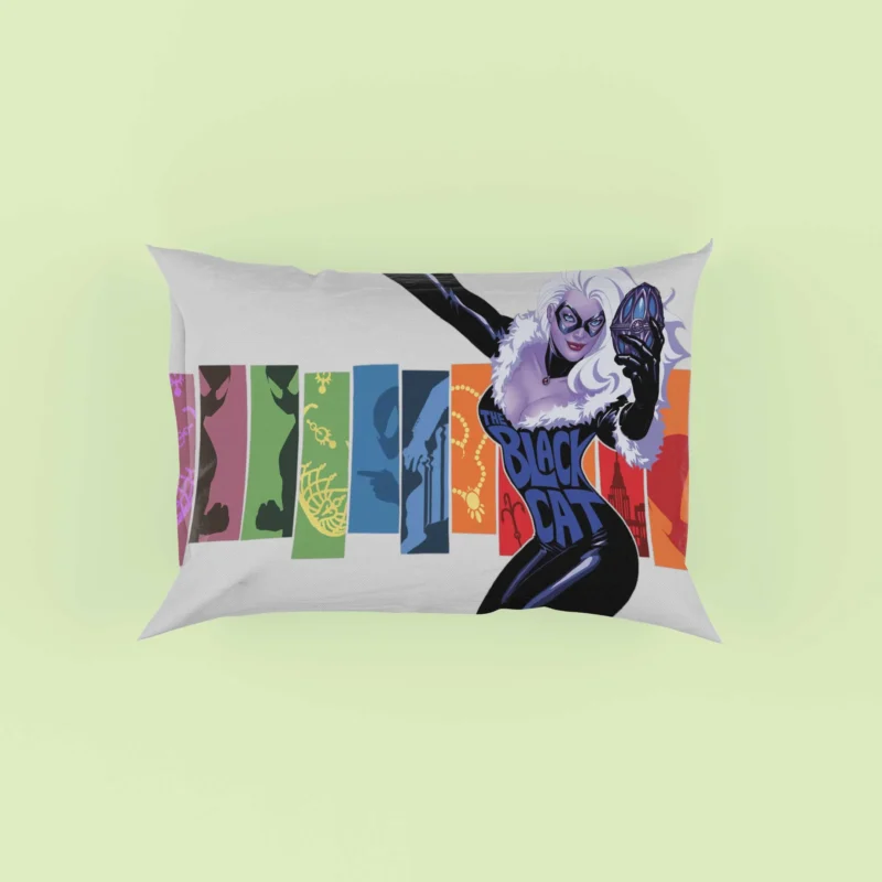 Black Cat: Marvel Slinky Superhero Pillow Case