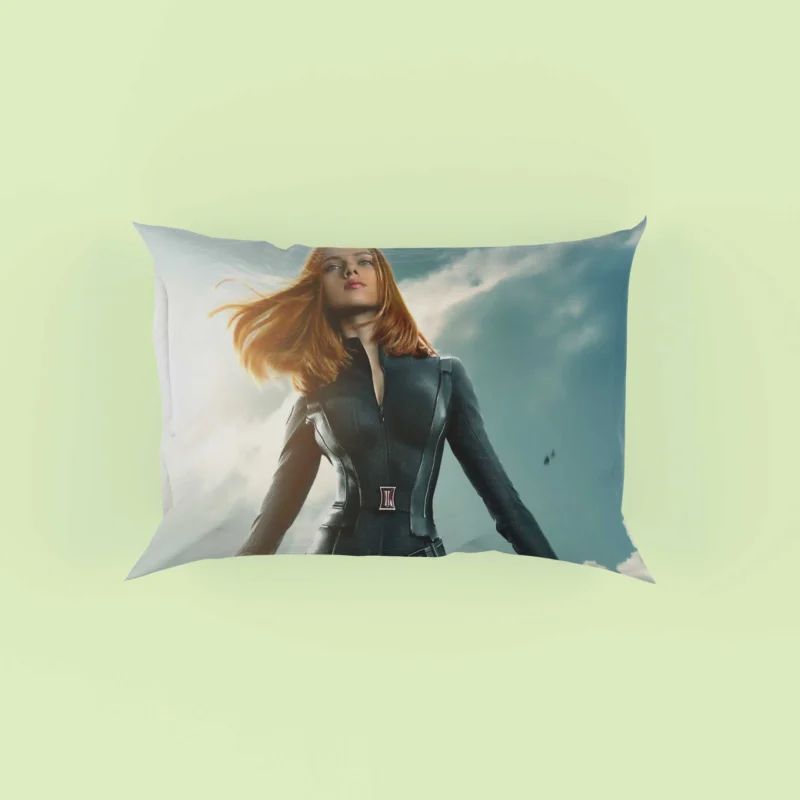 Black Widow Role in Winter Soldier Pillow Case