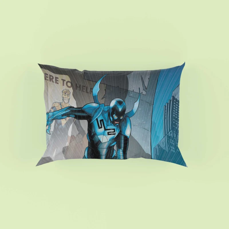 Blue Beetle (DC Comics): Jaime Reyes Story Pillow Case