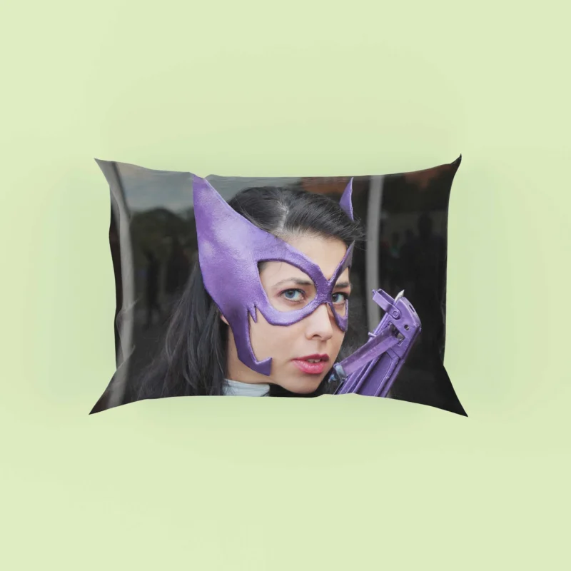 Bringing Huntress (DC Comics) to Life Pillow Case