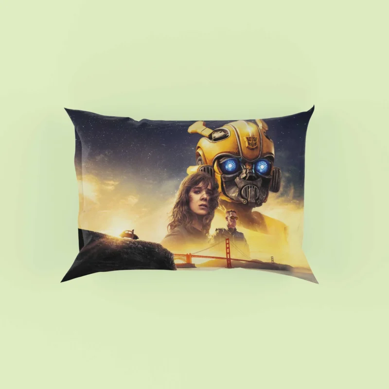 Bumblebee (Transformers) in Hailee Steinfeld Tale Pillow Case
