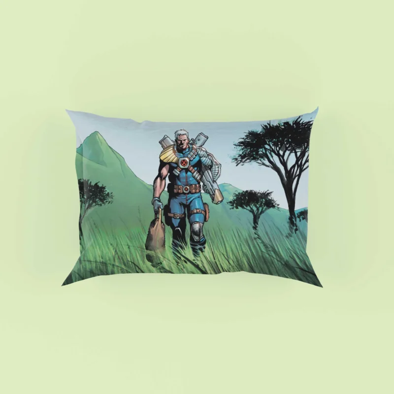 Cable (Marvel Comics): Time-Traveling Adventures Pillow Case