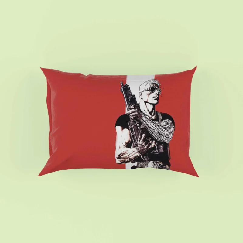 Cable: Marvel Time-Traveling Character Pillow Case