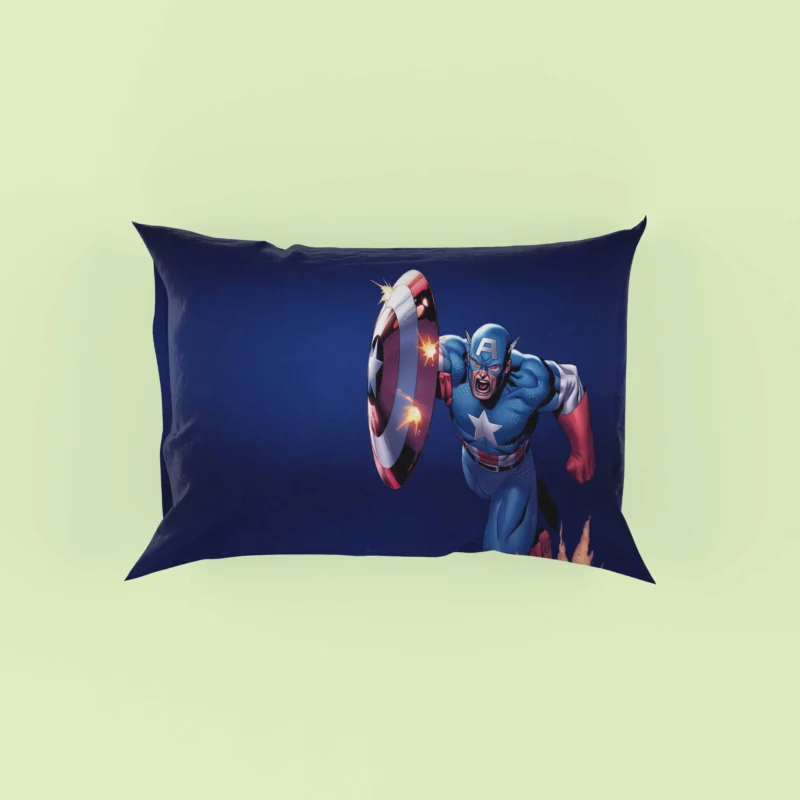 Captain America: A Marvel Comics Legend Pillow Case