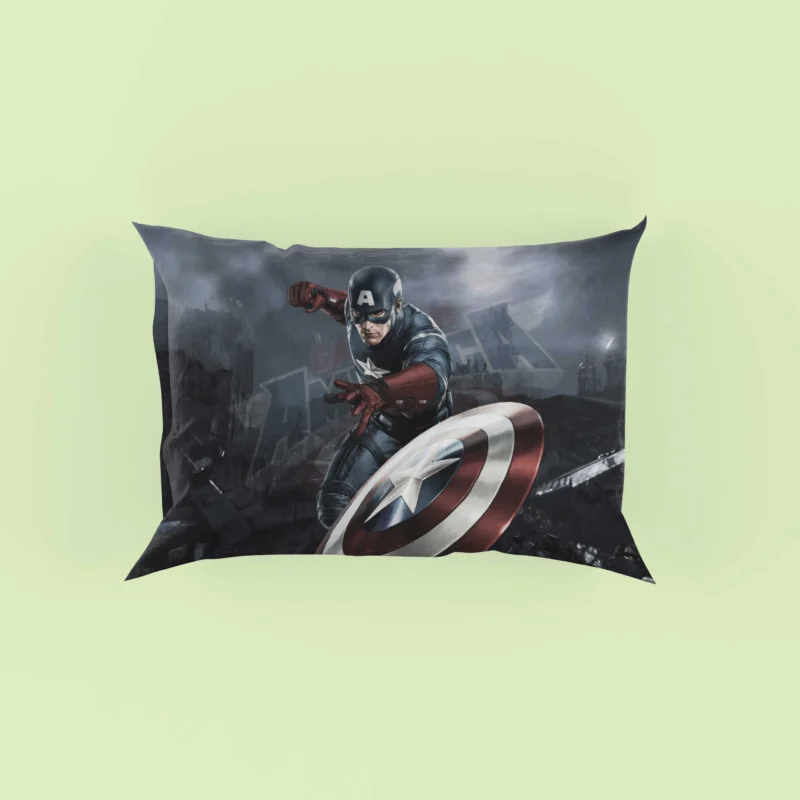 Captain America Comics: Legendary Superhero Pillow Case