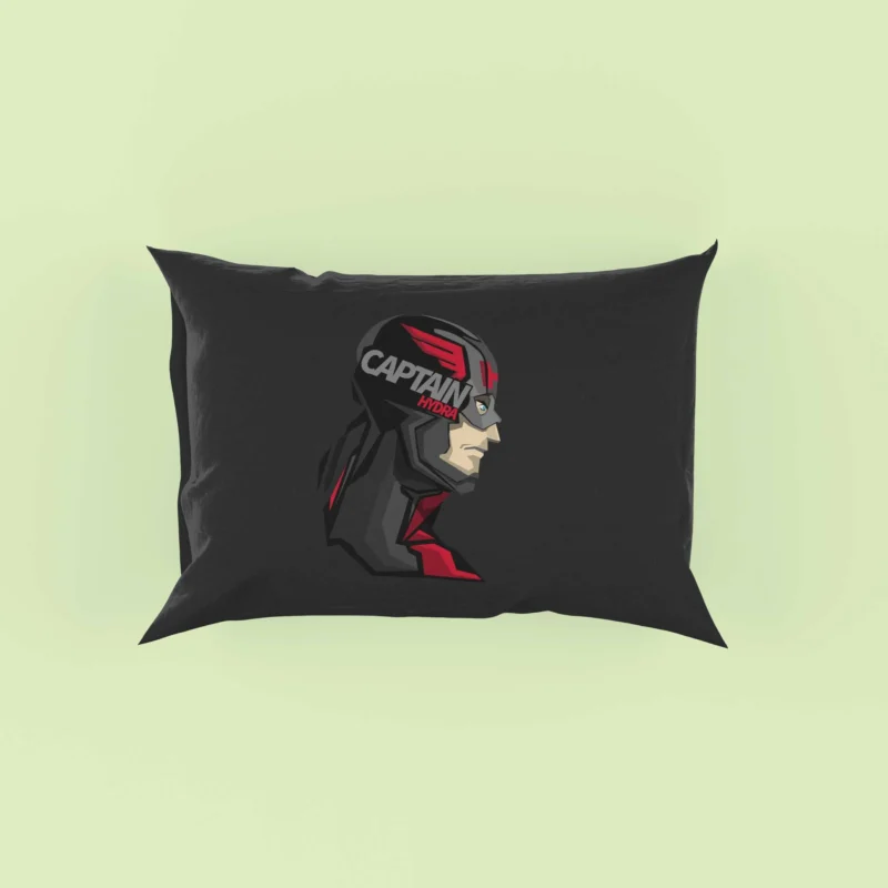 Captain America Hydra: A Comic Book Adventure Pillow Case