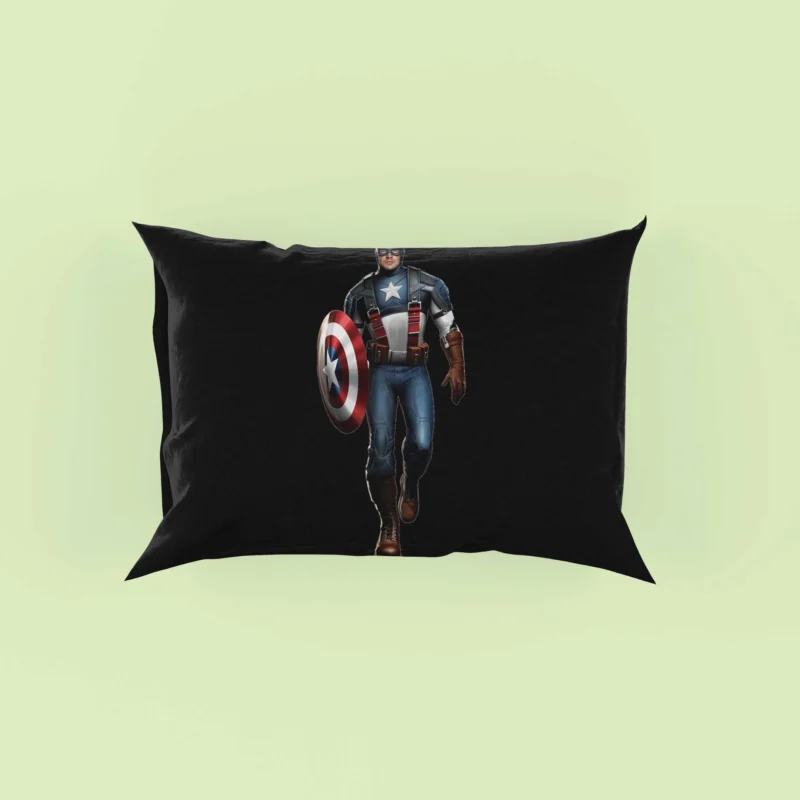 Captain America: Marvel Comics Patriotic Hero Pillow Case