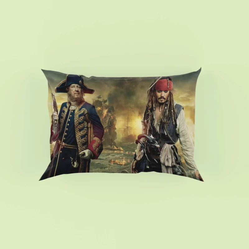 Captain Jack Sparrow: The Pirate Legend Pillow Case