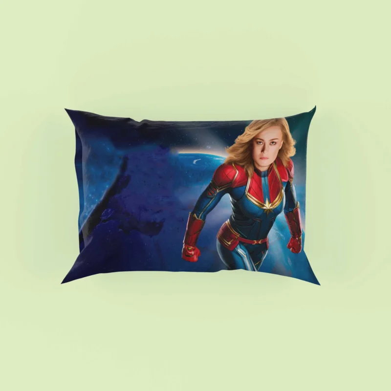 Captain Marvel: Brie Larson Marvel Superhero Pillow Case
