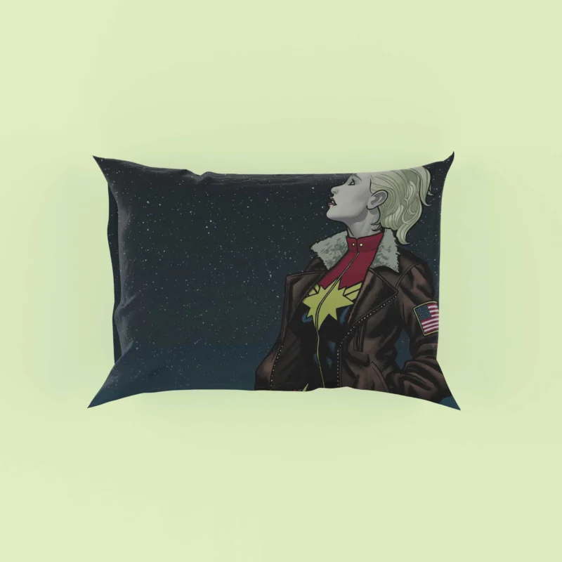 Captain Marvel: Carol Danvers Cosmic Adventure Pillow Case