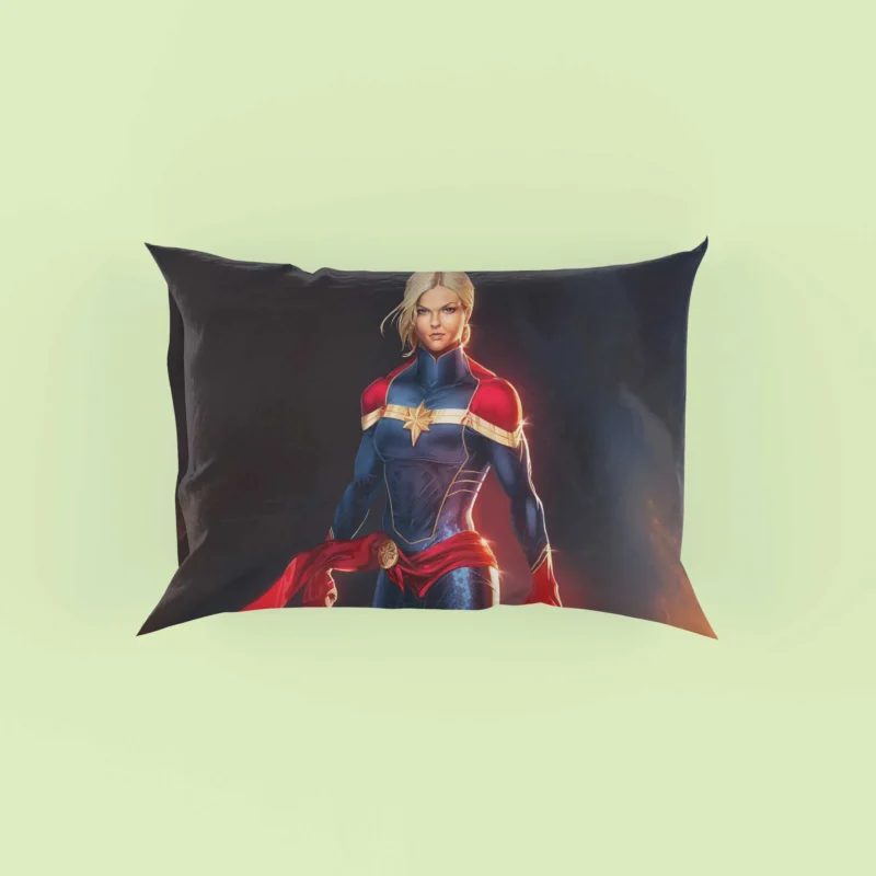 Captain Marvel Comics: Marvel Cosmic Defender Pillow Case