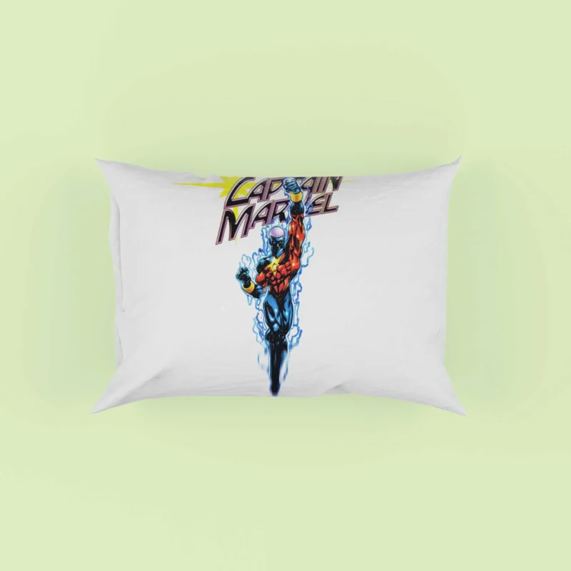 Captain Marvel HD Wallpaper: Marvel Heroine Pillow Case