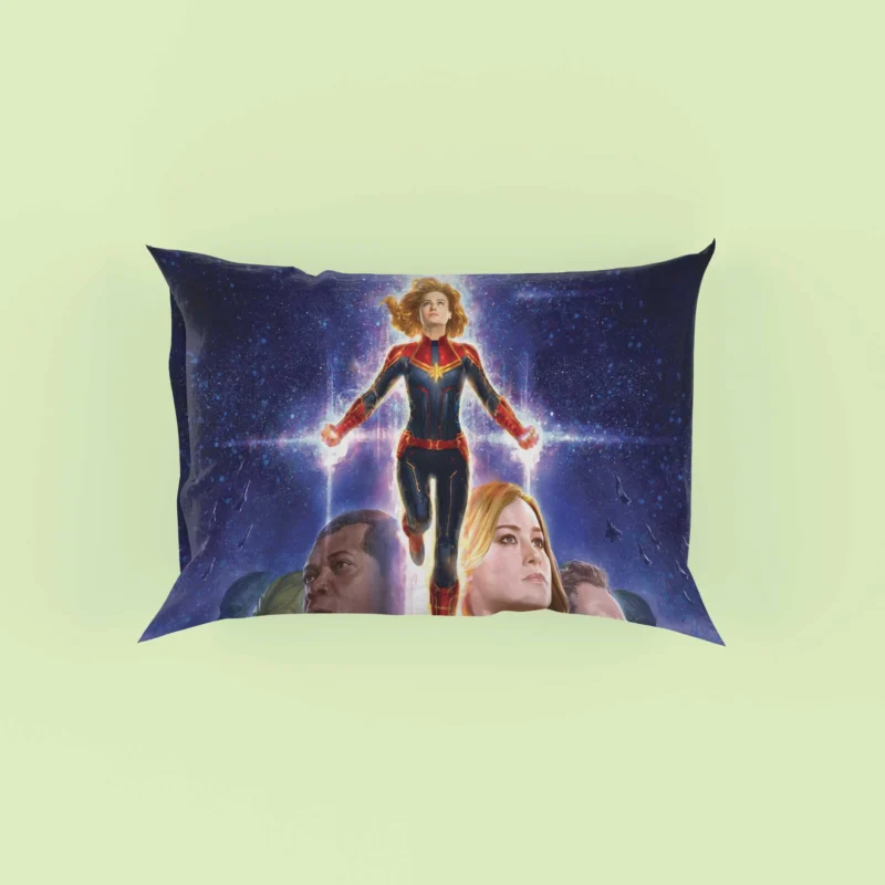 Captain Marvel Movie: Marvel Heroine Pillow Case