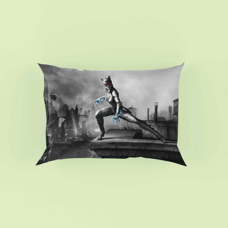 Catwoman Cosplay: Embrace the Feline Persona Pillow Case