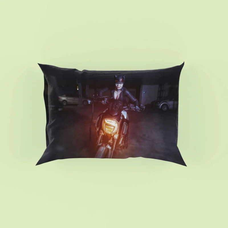 Catwoman Cosplay: Embracing the Feline Persona Pillow Case