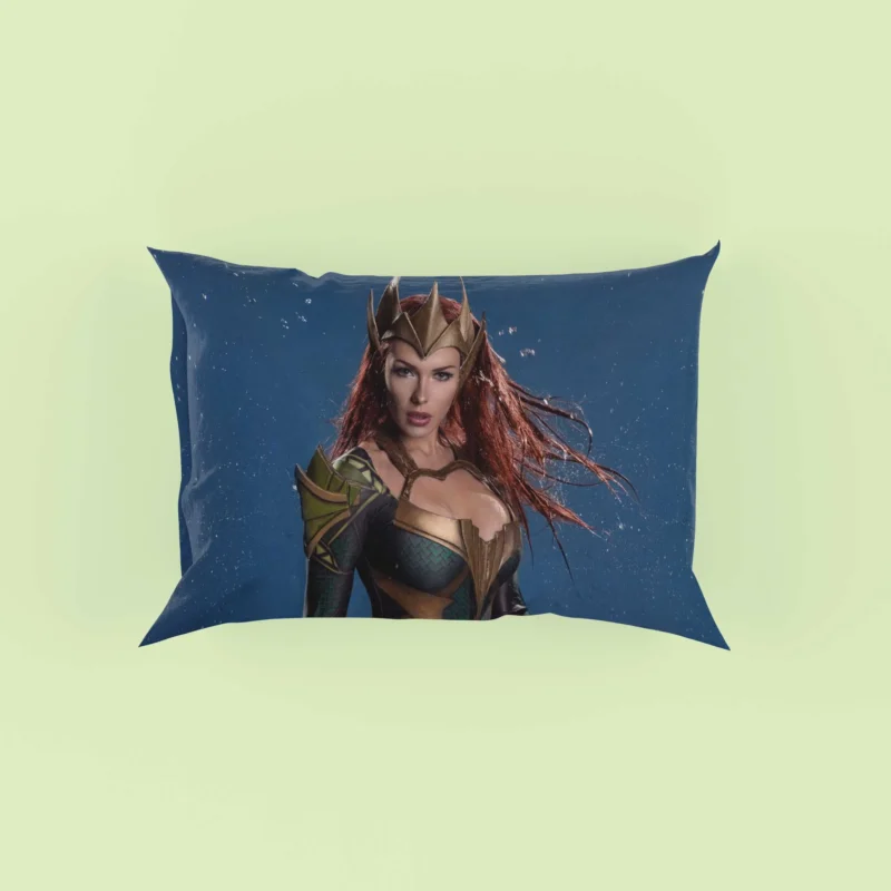 Cosplay as Mera: Dive into the DC World Pillow Case