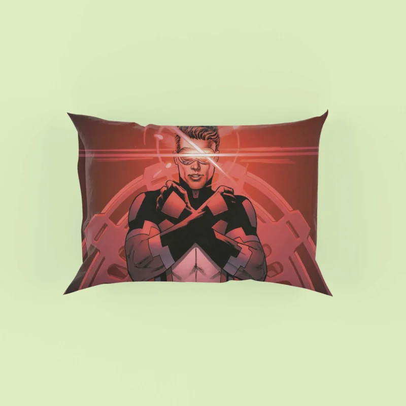 Cyclops: The Leader of X-Men in Comics Pillow Case