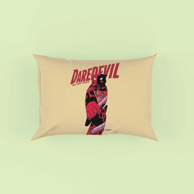 Daredevil Comics: Marvel Blind Vigilante Pillow Case