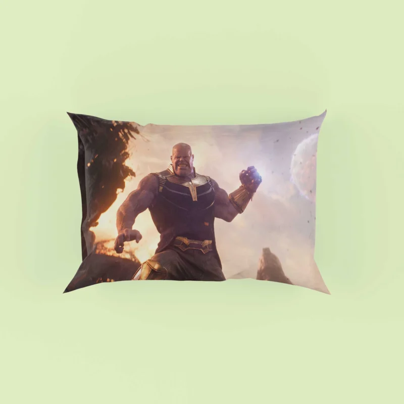 Destiny Still Arrives: Thanos in Avengers: Infinity War Pillow Case