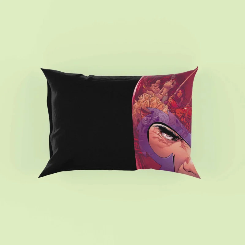 Discover the Complexity of Magneto in Comics Pillow Case