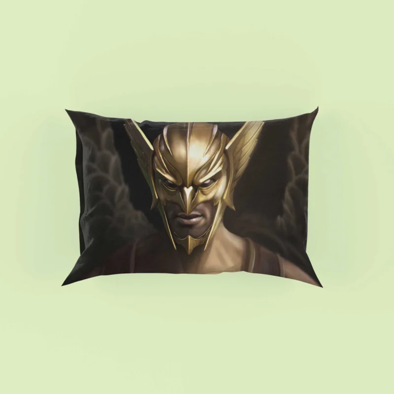 Discovering the Stories of Hawkman in Comics Pillow Case