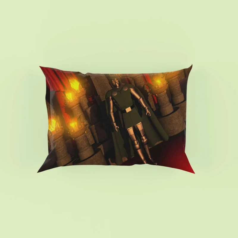Doctor Doom Comics: The Iron-Fisted Dictator Pillow Case