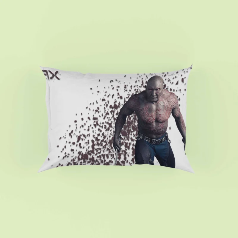 Drax the Destroyer in Avengers: Infinity War Pillow Case