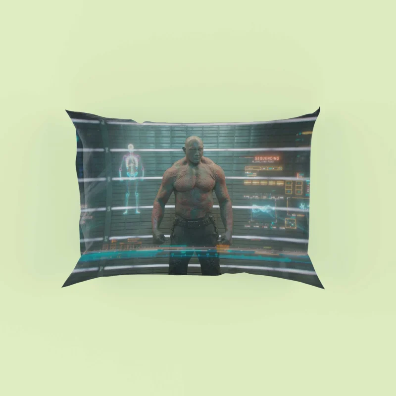 Drax the Destroyer in Guardians of the Galaxy Pillow Case