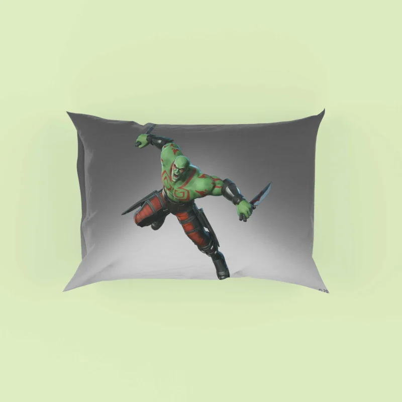 Drax the Destroyer in Marvel Ultimate Alliance 3 Pillow Case